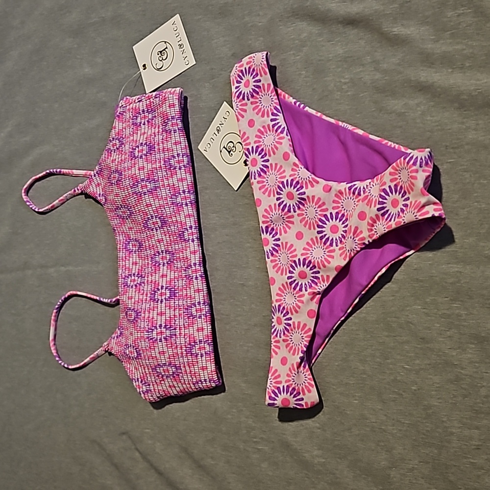 NWT Cyn & Luca sz L bikini 👙